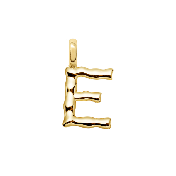 XENOX Anhänger "E" gold